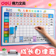 得力（deli）兒童成長自律表小學(xué)生學(xué)習(xí)計(jì)劃表墻貼磁性打卡表獎(jiǎng)勵(lì)記錄表考勤表 成長自律表【王子藍(lán)】40*60cm
