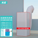 米皮 MATE除甲醛霧霾新風(fēng)系統(tǒng)升級(jí)適配米家新風(fēng)系統(tǒng)小愛(ài)同學(xué)(窗戶(hù)開(kāi)孔150MM，不含主機(jī)) （玻璃開(kāi)孔式）適配單層玻璃開(kāi)孔搭配小米2