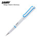 LAMY鋼筆 狩獵系列練字正姿鋼筆學(xué)生文具辦公禮品 節日禮物企業(yè)團購 白桿藍夾19BL-0.5mm