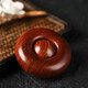 玄同 時(shí)來轉(zhuǎn)珠手把件中間轉(zhuǎn)珠鏤空工藝解壓轉(zhuǎn)珠小擺件平安扣 血檀