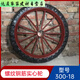 美克杰工地斗車(chē)輪子實(shí)心輪子加厚二輪手推車(chē)橡膠高載重斗車(chē)鋼圈全套配件 18寸高載重螺紋鋼實(shí)心輪