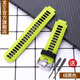 硅膠手表帶配件適用Garmin佳明235 forerunner735 220 230 620 S5 綠黑色 15mm