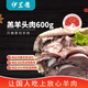 伊蘭德 內(nèi)蒙羔羊羊頭肉/羊臉肉1.2斤（稍肥）8成熟純?nèi)?燉煮燒烤食材 