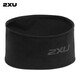 2XU 運動(dòng)發(fā)帶 止汗發(fā)束吸汗頭巾跑步健身騎行 速干保暖男女同款 黑色