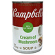 臨期）CAMPBELL美國罐頭蘑菇湯蔬菜番茄速食湯Cream of 金寶 金寶低飽和脂肪奶油蘑菇湯298g