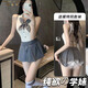洛蔓希 情趣內(nèi)衣 性感jk制服誘惑學(xué)生裝 sm角色扮演日系軟妹二次元露背連體衣 情趣睡衣校園激情套裝
