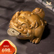 銅師傅 《三足金蟾》玄關(guān) 桌面 銅擺件 家居裝飾工藝品