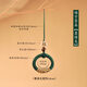 森麥康 手工編織古風(fēng)指環(huán)扣手機(jī)掛繩短款u盤(pán)掛鏈車鑰匙掛件男女款掛飾多功能福字中國(guó)風(fēng)國(guó)潮掛件指環(huán)圈 【 福字款 墨綠色】手工編織掛繩