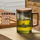 宅輕松 泡茶杯分離玻璃杯茶杯分離大容量辦公杯茶葉杯帶過濾茶道杯