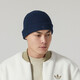 阿迪達(dá)斯 （adidas）三葉草男女帽2025春季新款情侶運(yùn)動(dòng)帽戶外保暖毛線帽休閑絨線帽子 IL8442深靛藍(lán) OSFW