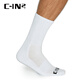 C-IN2新品長(cháng)襪吸汗透氣白色運動(dòng)襪籃球襪棉質(zhì)長(cháng)襪3件裝2001 白色100 均碼