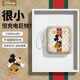 SUPER MOUSE米奇高級感充電寶10000mAh毫安快充可愛(ài)卡通高顏值usb輕便通用型1萬(wàn)大容量適用華為蘋(píng)果耳機可登機 【豎拼格布米奇】雙線(xiàn)快充丨迷你便攜 10000毫安
