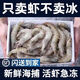 【順豐快遞】青島大蝦國產(chǎn)大蝦鮮活批發(fā)大白蝦鮮凍蝦海鮮水產(chǎn) 純蝦2.5- 3斤(凈重)  20/30規格【超大號海蝦】