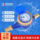 創(chuàng)新者旋翼式數(shù)字水表自來水家用水表出租房寧波絲扣濕式水表4分止回閥 鐵罩鐵接頭（臥式） DN15/4分