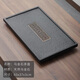 小班周天然整塊烏金石茶盤(pán)石盤(pán)家用簡(jiǎn)約火燒石頭茶臺黑金石茶具托盤(pán)定制 60X37x3cm