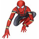 忻悅晴萬(wàn)圣節兒童服裝復仇者聯(lián)盟4蜘蛛俠cosplay連體衣男童緊身衣表演服 鋼鐵蜘蛛俠【鏡片款】 140 兒童(130-140cm)