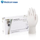 Medicom 麥迪康藍色一次性丁腈手套防油工業(yè)耐酸堿耐油污勞保防護 檢查級3.5g白色丁腈1174(100只/盒) M