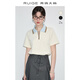 芮鴿大碼夏季新款polo衫短袖t恤女上衣女裝微胖女士工裝設計感vg 香草米 3XL