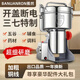 BANUAN RON 蕉然研磨機中藥粉碎機商用磨粉機三七超細(xì)打粉機304不銹鋼磨粉破碎機 800克純銅電機|出口品質(zhì)|304材