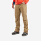 迪卡儂（DECATHLON）戶外抓絨褲男加絨加厚透氣保暖防潑水寬松長(zhǎng)褲防風(fēng)褲軟殼褲 棕色 XL / W37 L32