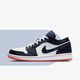 NIKE耐克Air Jordan 1 Low AJ1午夜藍(lán) 男款 低幫休閑板鞋 553558-481 42