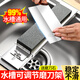 致緒磨刀架家用磨刀石支架可調(diào)節(jié)不銹鋼水槽固定磨刀器菜刀磨刀石 加厚不銹鋼支架+粗細(xì)磨刀石