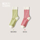 紅豆居家（Hodohome）情侶襪子彩色加厚線(xiàn)襪秋冬抗菌ins潮網(wǎng)紅襪男女中筒棉襪2雙裝 女兩雙裝 均碼（建議34-39碼）