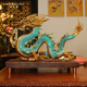 莫尼森黃銅金龍擺件工藝品生肖龍騰四海家居辦公室開(kāi)業(yè)搬家新居喬遷禮物 金龍19#