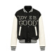 YSTYLR輕奢潮牌GOODBRAND春秋季Love is good標(biāo)語(yǔ)棒球服男女情侶裝上衣 黑色 M