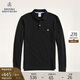 布克兄弟（BrooksBrothers）男士春夏新款棉刺繡logo針織polo衫