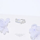 Twinkle Angel水滴花朵戒指女款S925銀可定制刻字設(shè)計(jì)感時(shí)尚單戒情人節(jié)生日禮物 花之物語(yǔ)戒指
