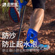 引擎鳥(niǎo)戶外防沙鞋套越野跑徒步登山沙漠腳套雪套男女通用戶外裝備 藍(lán)色 均碼