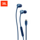 JBLTUNE310CType-C接口有線耳機(jī) 入耳式耳機(jī) 電腦耳機(jī) 適用于USB-c設(shè)備藍(lán)色