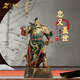 上善若水  銅擺件《忠義蓋世》關(guān)公武財神全銅供奉佛像關(guān)羽關(guān)二爺 特大號-綠色款