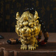 全純銅手把件麒麟瑞獸八卦鄭宅開(kāi)業(yè)喬遷文玩裝飾擺件工藝品送禮 麒麟（手繩+高檔禮盒）