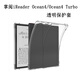 卜居適用掌閱iReader Ocean4閱讀器保護套7英寸Ocean4 Turbo電子書(shū)屏幕保護膜墨水屏電紙高清磨砂貼膜 透明軟殼1個(gè)+高清軟膜2張