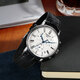 天梭（TISSOT）瑞士手表 卡森臻我系列腕表 皮帶石英男表 T122.417.16.033.00 銀盤黑色皮帶羅馬數(shù)字時符1