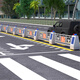 盛世 城市道路潮汐可變車(chē)道智能機器人可移動(dòng)護欄車(chē)輛分流馬路交通欄桿 定制潮汐車(chē)道護欄