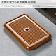 祥業(yè)花梨木茶盤(pán)家用實(shí)木茶托盤(pán)辦公室功夫茶具客廳茶海高檔干泡茶臺 花梨木觀(guān)文小長(cháng)方茶盤(pán)-花梨色
