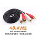 JBL JRX212 室內戶(hù)外KTV卡拉OK 派對屋派對房 會(huì )議室 音響方案 雙蓮花線(xiàn)1.5米 (輔材)