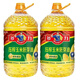 多力【新貨】玉米油5L物理壓榨非轉(zhuǎn)基因家用食用油 5L*2桶