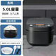 先科先科5L智能電飯煲家用多功能全自動(dòng)電飯鍋預約定時(shí)煲湯煮飯大容量 5升電飯煲球膽+蒸籠 5L