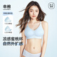 幸棉透氣親膚外擴(kuò)內(nèi)衣女小胸聚顯大攏軟支撐薄款漫畫(huà)胸女文胸 海鹽藍(lán) M (75A-75C)