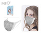 MEO成人3D立體KN95口罩一次性獨立包裝防霧霾防塵PM2.5夏季薄款學(xué)生男女口罩 隨心7只裝灰色 M