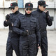 盾郎保安服套裝男戰術(shù)耐磨特訓服物業(yè)安保執勤服工作服安檢服作訓服  外套+褲子 5XL / 195