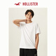 HOLLISTER24夏款經(jīng)典小海鷗情侶基礎款短袖T恤男裝女裝KI324-4042 白色 M (180/100A)