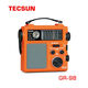 德生Tecsun/德生GR-98 DSP調頻中波短波指針式手搖發(fā)電家庭應急收音機 德生GR-98橙色標配