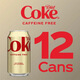 可口可樂北美進(jìn)口Coke-Cola Diet無咖啡因/零糖 健怡可口可樂355mL/12罐 355mL*12罐 25.9月