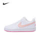NIKE耐克正品 COURT (GS) 兒童小白鞋日常通勤板鞋童鞋運動(dòng)鞋跑步鞋 DV5456-111 38