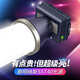 雅尼（YANI）超亮頭燈強光充電遠射頭戴式led礦燈鋰電池超長續(xù)航戶外夜釣趕海 736S白光：超亮大光圈-21700鋰電